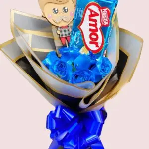 Bouquet Azul Amor