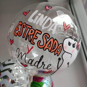 Globo burbuja 10"